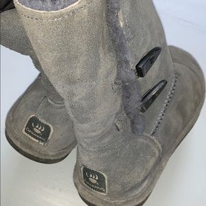 Bear paw boots grey